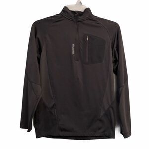 Reebok medium half zip long sleeved pullover